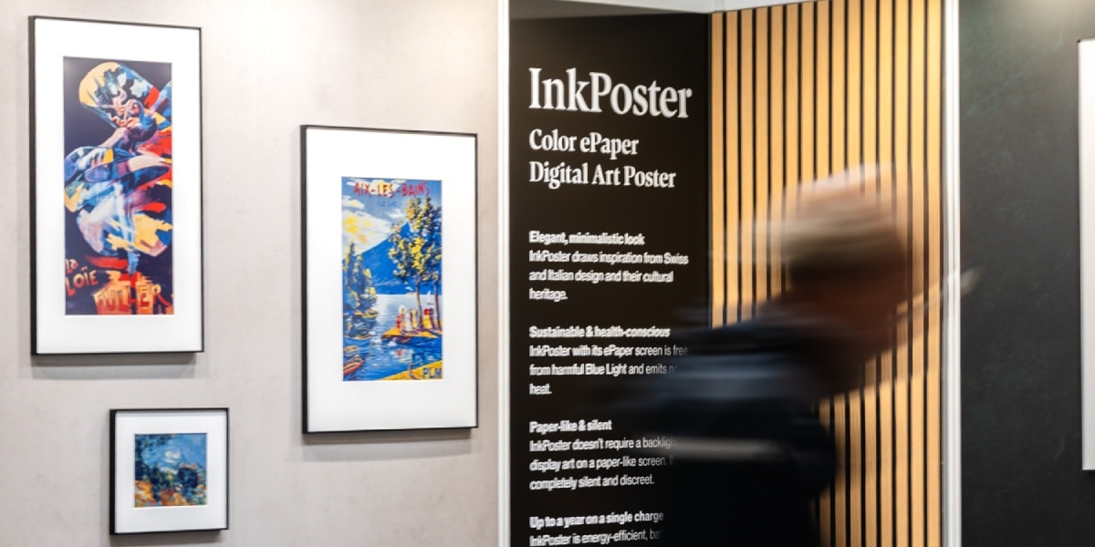 PocketBook ajoute IONNYK à son portefeuille : InkPoster et IONNYK ensemble à l'IFA de Berlin