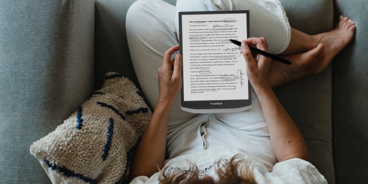 PocketBook InkPad X Pro: eccellente esperienza di annotazione e lettura su un grande schermo da 10,3”
