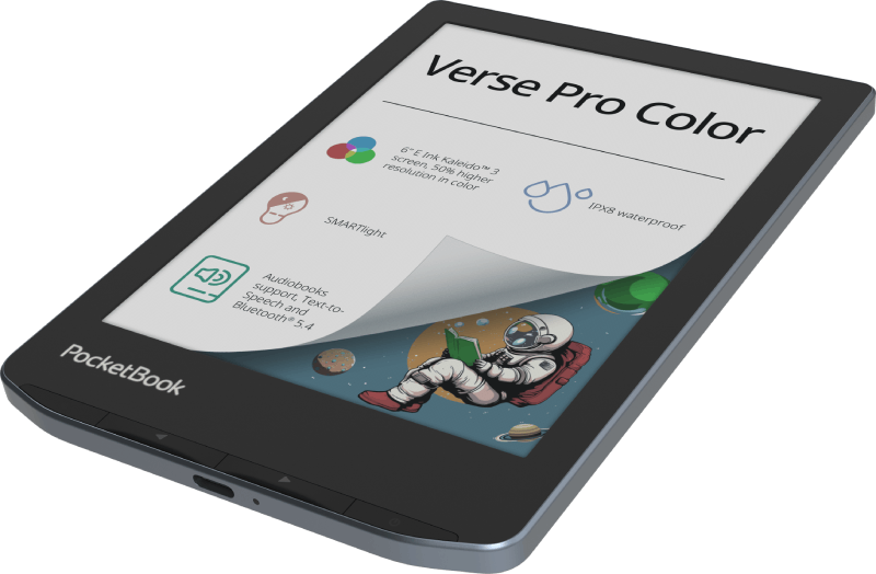 PocketBook Verse Pro Color 本体 PocketBook Ebook Verse Pro Color 634 6 E-Ink Kaleido 3 16GB