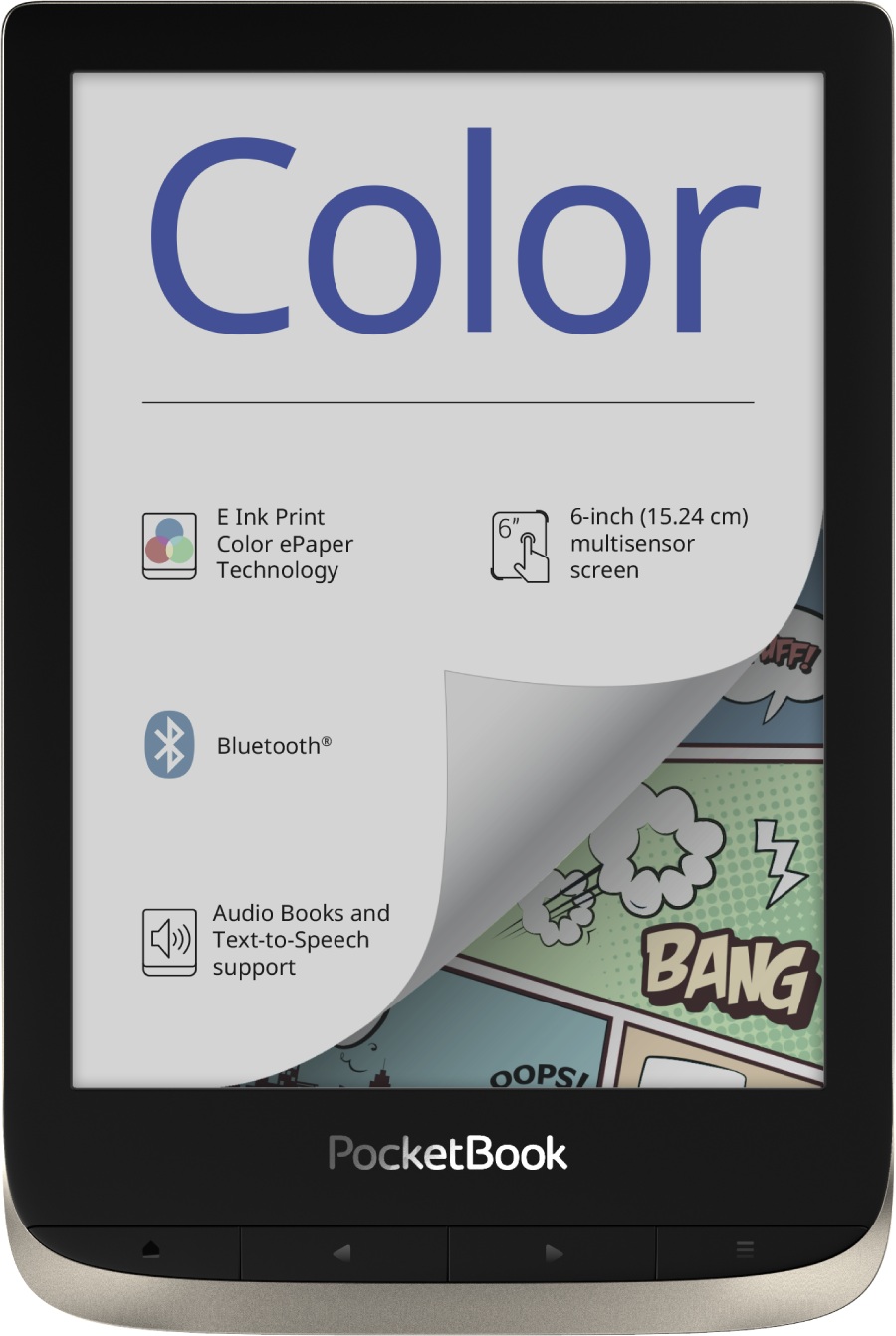 PocketBook Color the Swiss brand will release a new ereader with