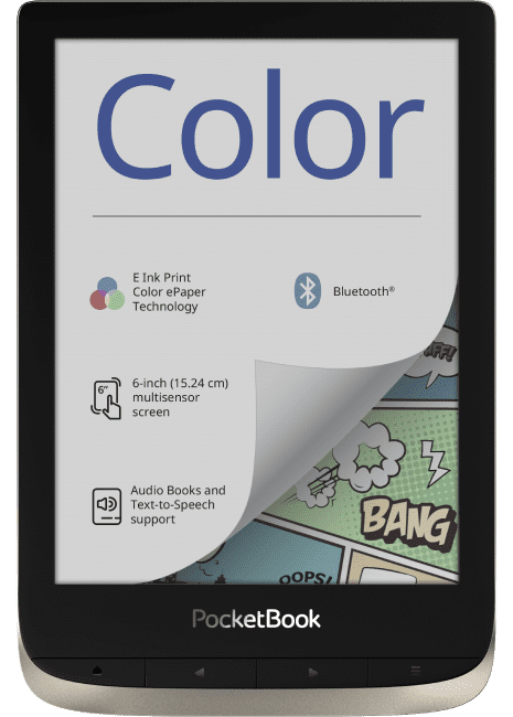 You next page is in color
