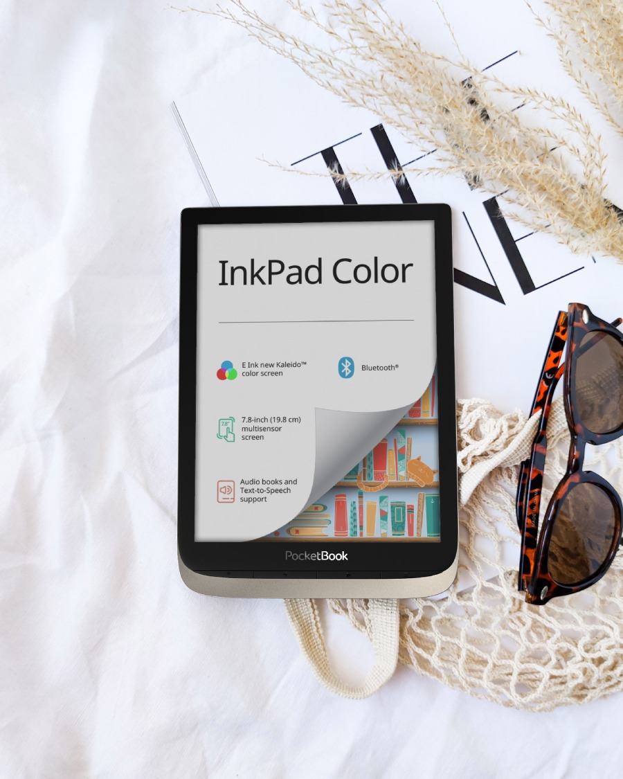 PocketBook's latest e-reader first to use new E Ink color display tech