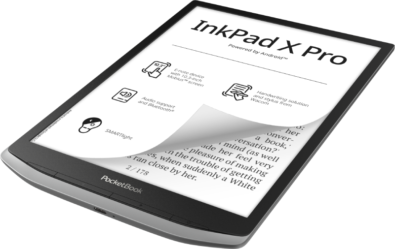 PocketBook InkPad X Pro: excellent note-taking and reading experience on a  big 10.3” screen